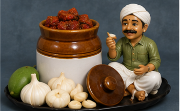 Avakaya (With Garlic)